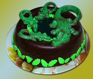 Crocodiles Cake