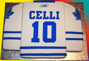 Toronto Maple Leafs Birthday Cake