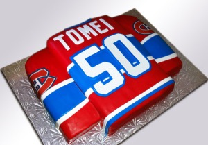 Montreal Canadiens Jersey Cake